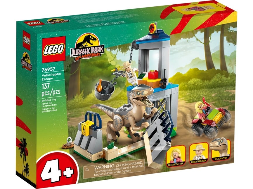 LEGO Jurrassic World - Velociraptor Escape (76957)