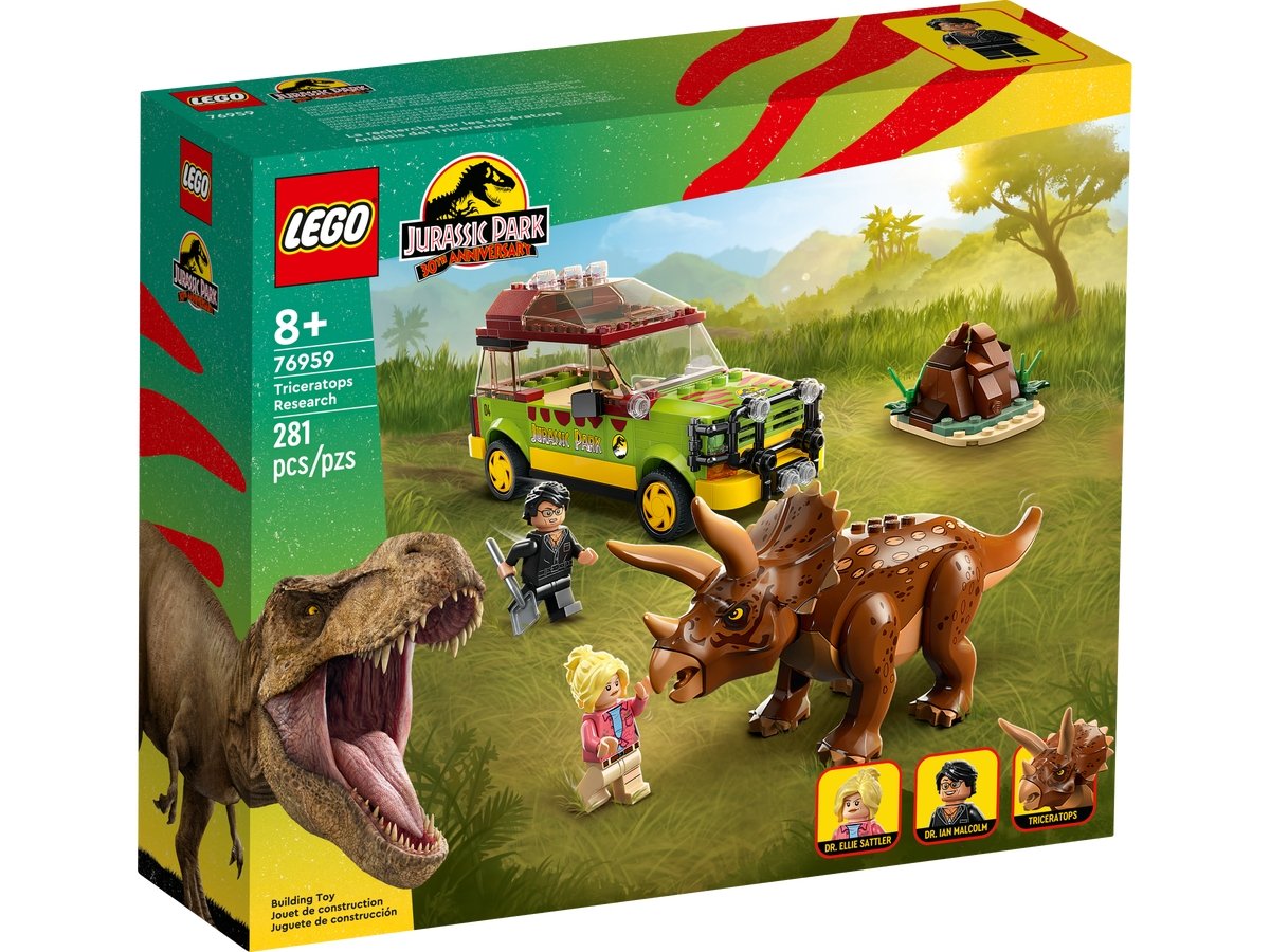 LEGO Jurassic World - Triceratops Research (76959) - Leker