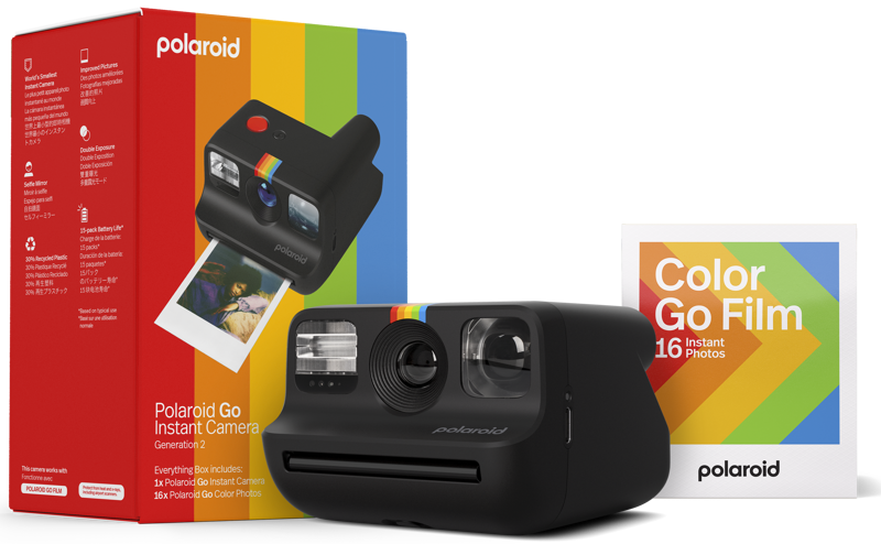 Polaroid - Go Gen 2 E-Box - Black - Elektronikk