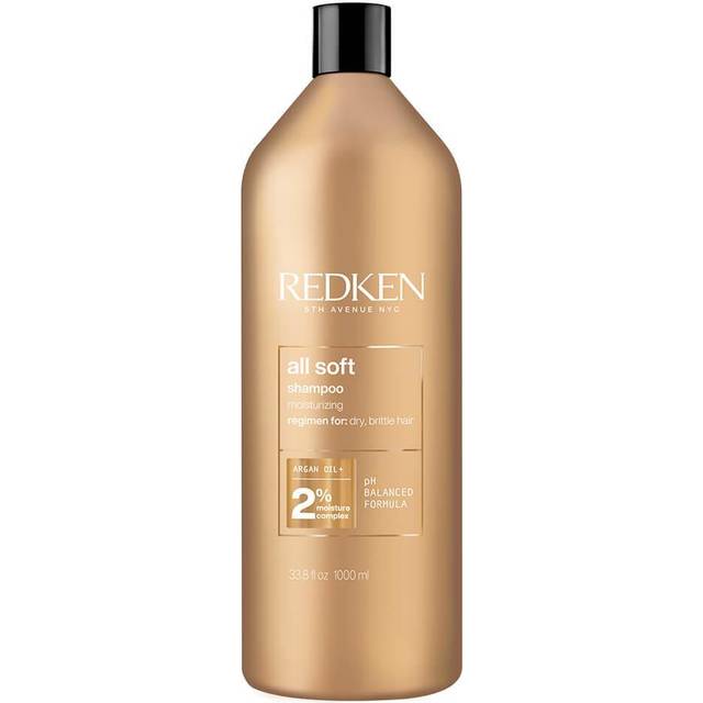 Redken - All Soft Shampoo 1000 ml - Skjønnhet