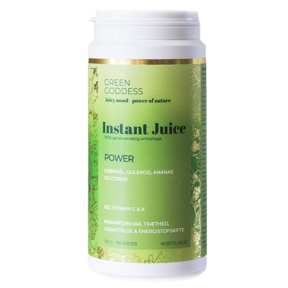 Green Goddess - Power Instant Juice 150 g - Helse og personlig pleie
