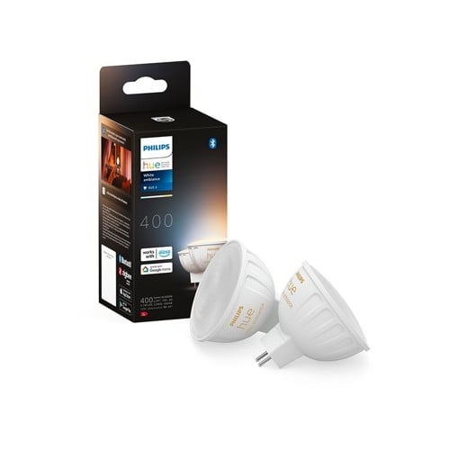Hue - Ambiance LED-spot - 12V - Vit - 2 st.