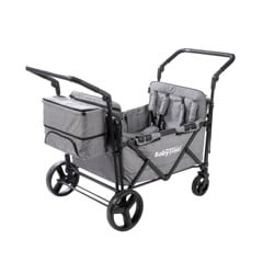 BabyTrold - Fun Pram (incl. seats) Grey