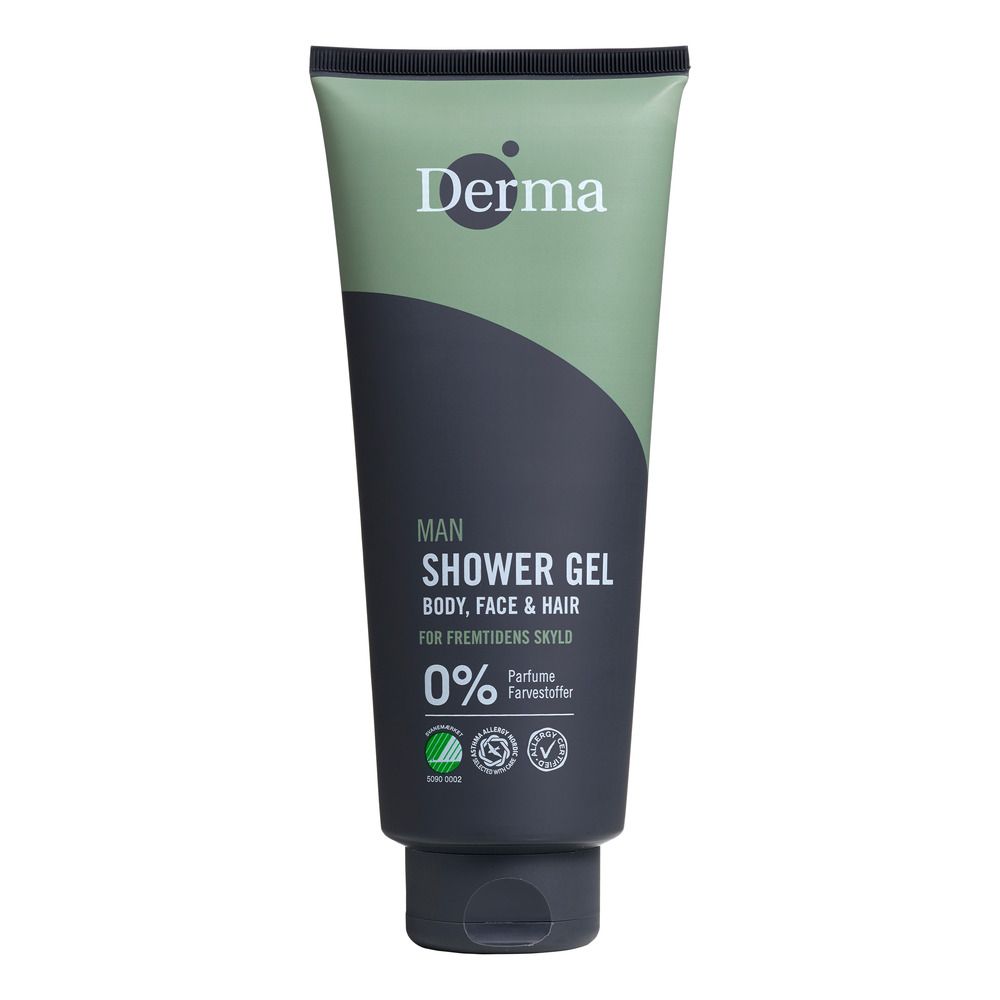 Derma - Man Shower Gel Hair&Body 350 ml - Skjønnhet