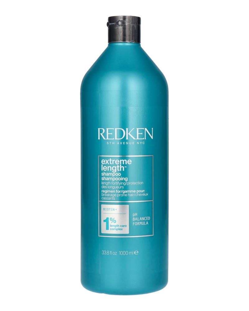 Redken - Extreme Length Shampoo 1000 ml - Skjønnhet