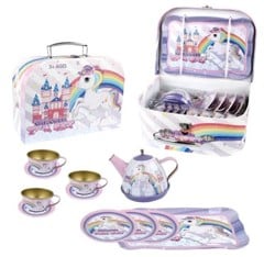 Magni - Tea set in suitcase, with unicorn ( 3905 )