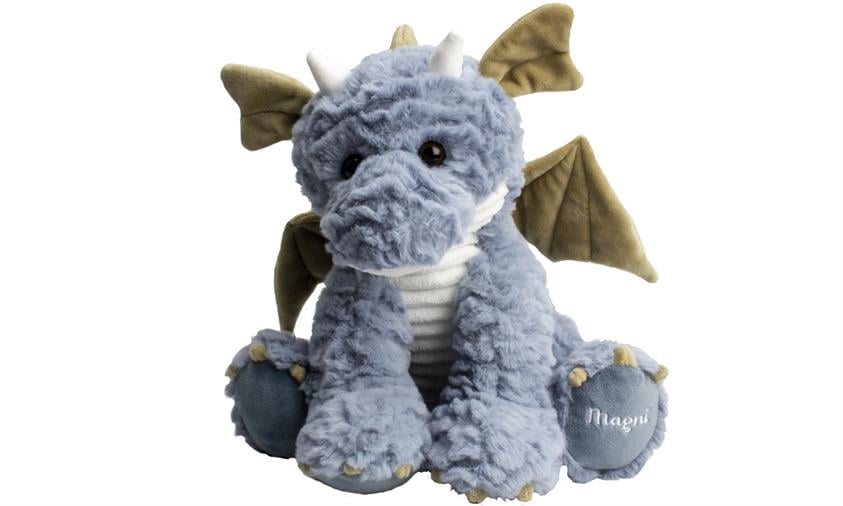 Magni - Dragon teddy 25 cm ( 3806 ) - Leker