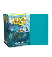 Plastfickor - Dragon Shield - Matte Dual Glacier (100 st, 63x88mm)