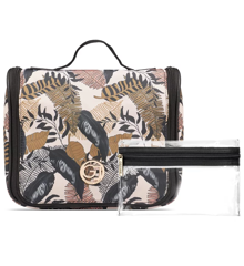 Gillian Jones - Organizer Cosmetic bag w. hangup function  Leaf Print