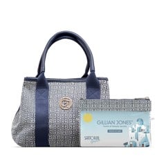 Gillian Jones - Mary Bag - Santorini Print Mary