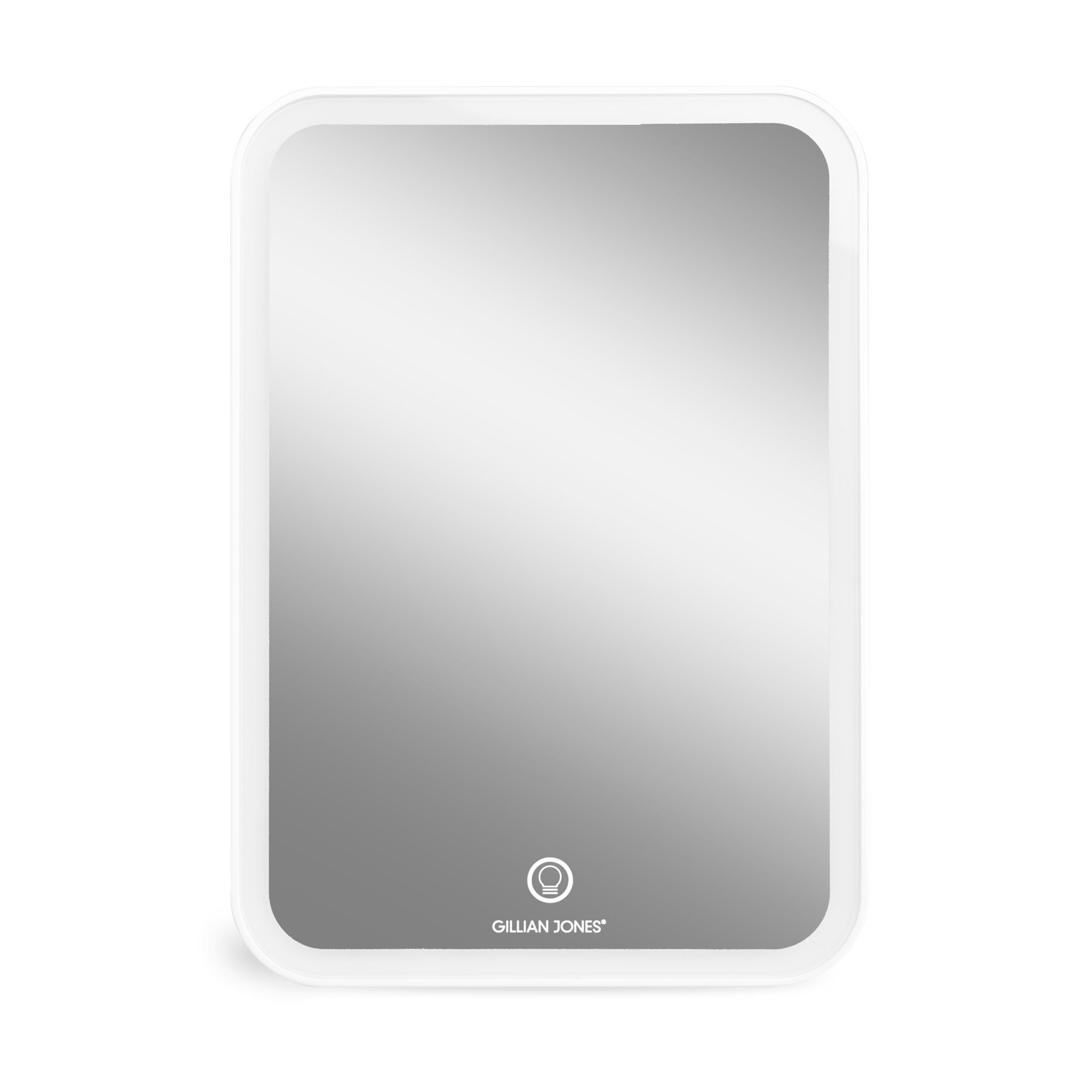 Gillian Jones - Tablet Mirror With LED And USB-C Charging White