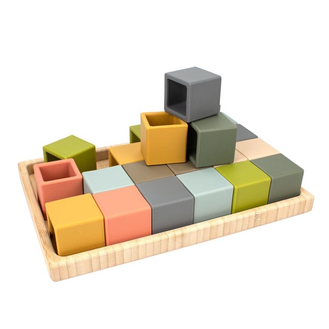 Magni - Block shaped puzzle with 24 scilicone parts ( 3514 )