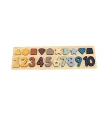 Magni - Numbers and shapes puzzle ( 3296 )
