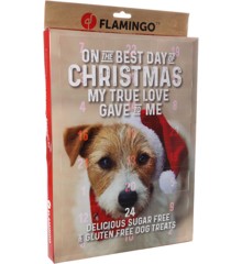 Flamingo - Christmas calendar dog snacks 295Gr - (522537)