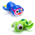 Magni - Pull Up Bathing Animals - Green Turtle & Blue Penguin (3615/3617) thumbnail-1