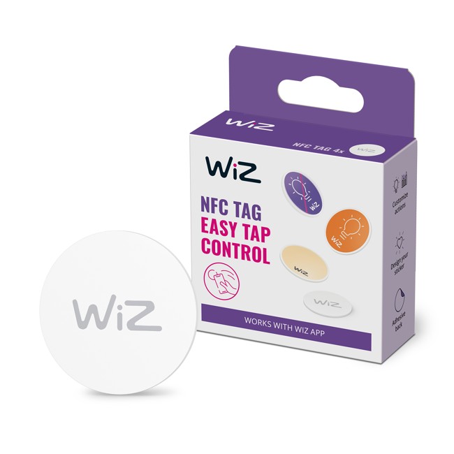 WiZ - NFC-Tag 4 Stücke
