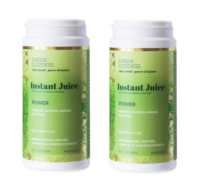 Green Goddess - 2 x Power Instant Juice150g
