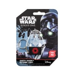 Star Wars - Darth Vader Keyring With Red Light