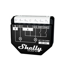 Shelly - Qubino Wave 2PM - Avancerad Smart Elförbrukningsmätare