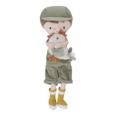 Little Dutch - Doll Farmer Jim w. Chicken - 35 cm ( LD4563 )