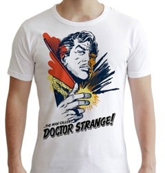 T-Shirt - Marvel - Doctor Strange - White - Large (ABYTEX375)