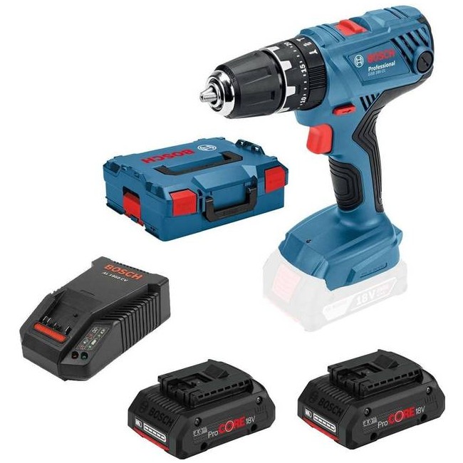 GSB 18V-21 Taladro Con Percusión A Batería | Bosch Professional