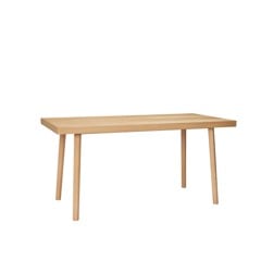 Hübsch - Herringbone Dining Table Small Nature (881612)