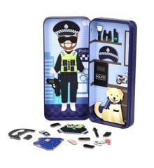 mierEdu - Magnetisk rejsesæt - Politibetjent