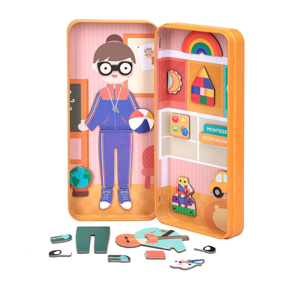 mierEdu - Magnetic Hero Box - Preschool Teacher - (ME088) - Leker