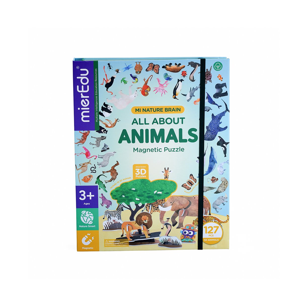 mierEdu - Magnetic Learning Box - All About Animals - (ME093) - Leker