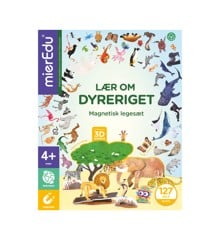 mierEdu - Magnetic Learning Box - All About Animals (Danish) - (ME093D)