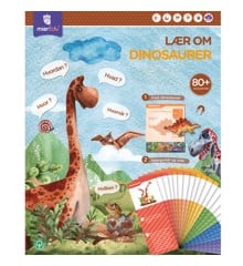 mierEdu - Magnetic Learning Box - All About Dinosaurs (Danish) - (ME098D)