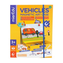 mierEdu - Magnetic Art Case - Vehicles - (ME151)