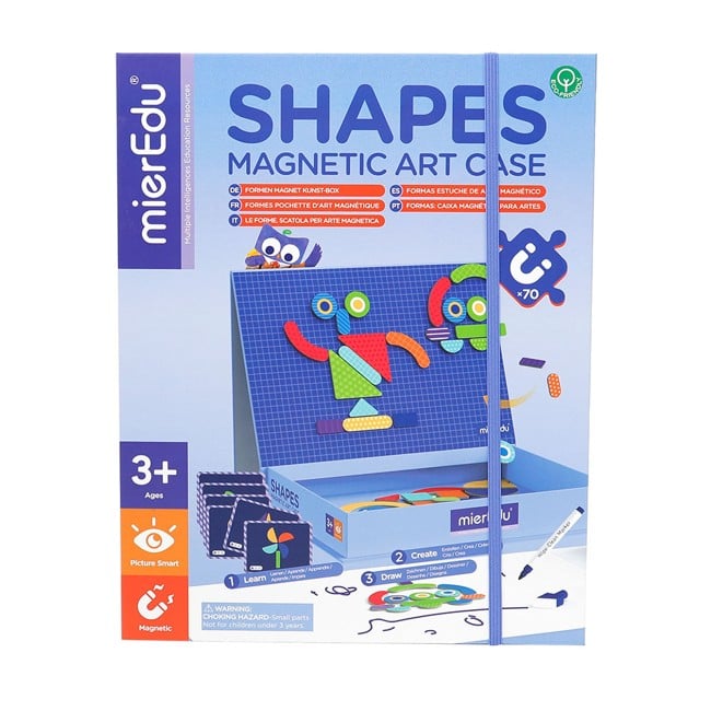 mierEdu - Magnetic Art Case - Shapes - (ME152)