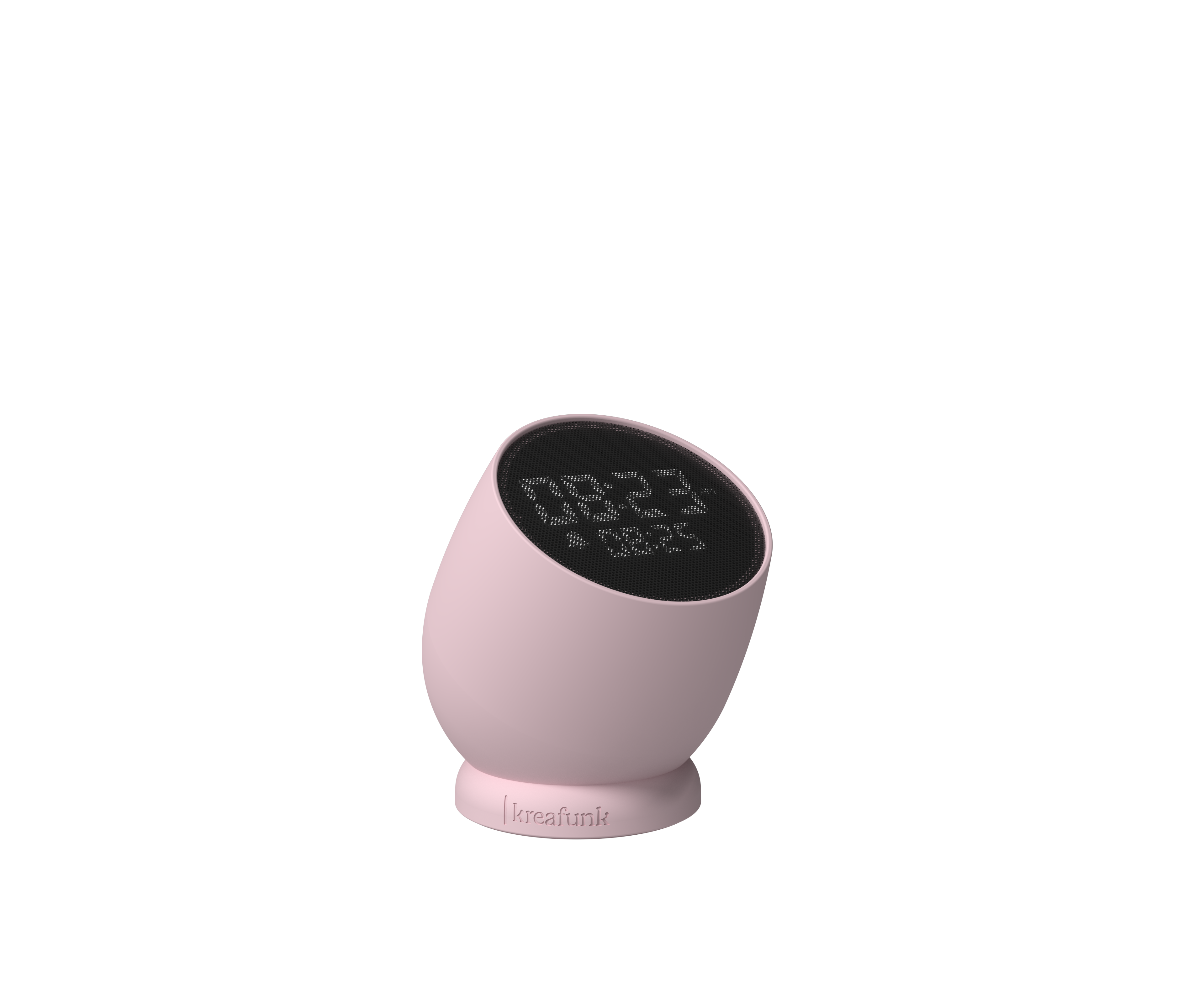 Kreafunk - Bell - Alarm Clock with sound - Dusty rose (KFYI03) - Elektronikk