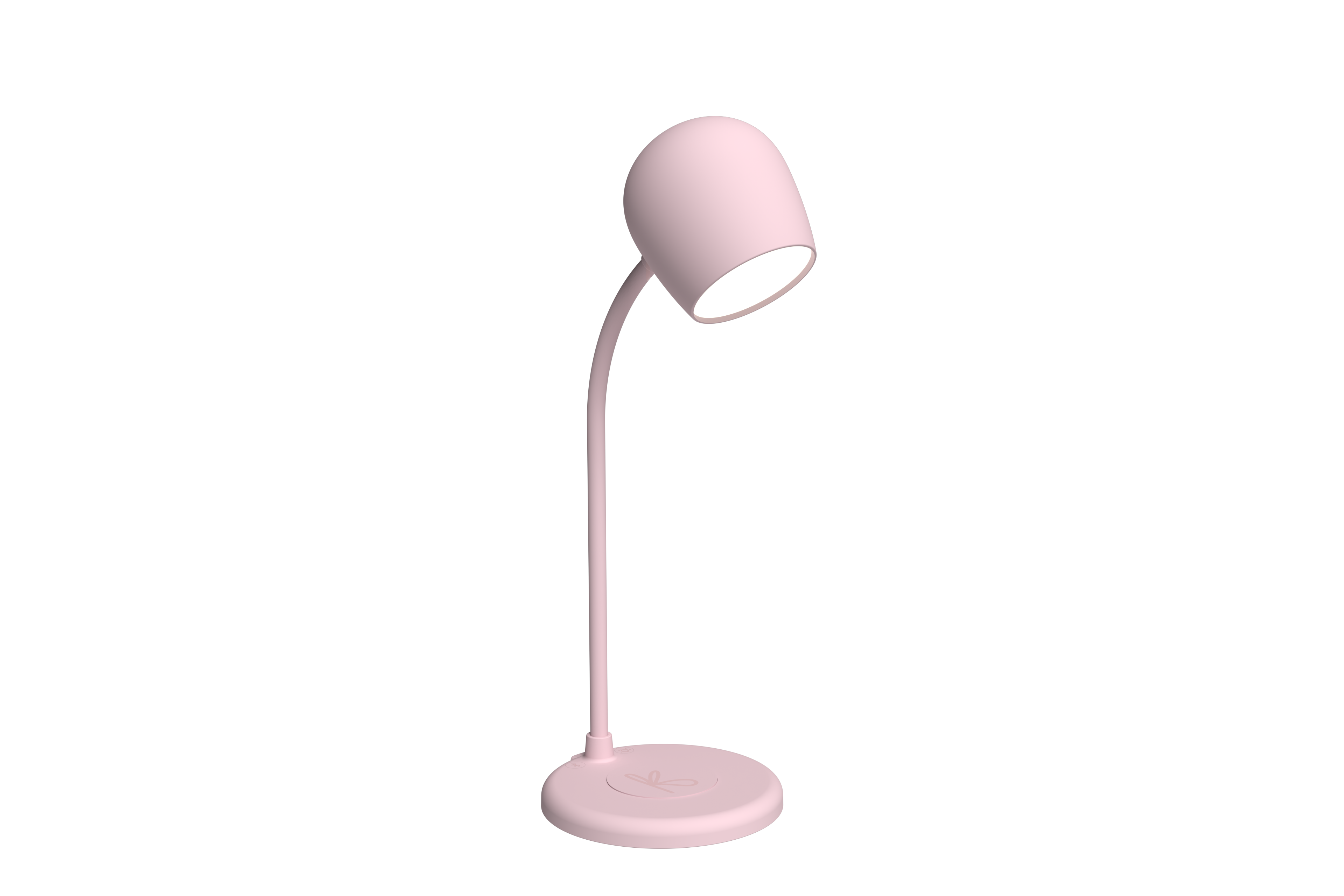 Kreafunk - Ellie - Lampe med trådløs oplader - Dusty rose
