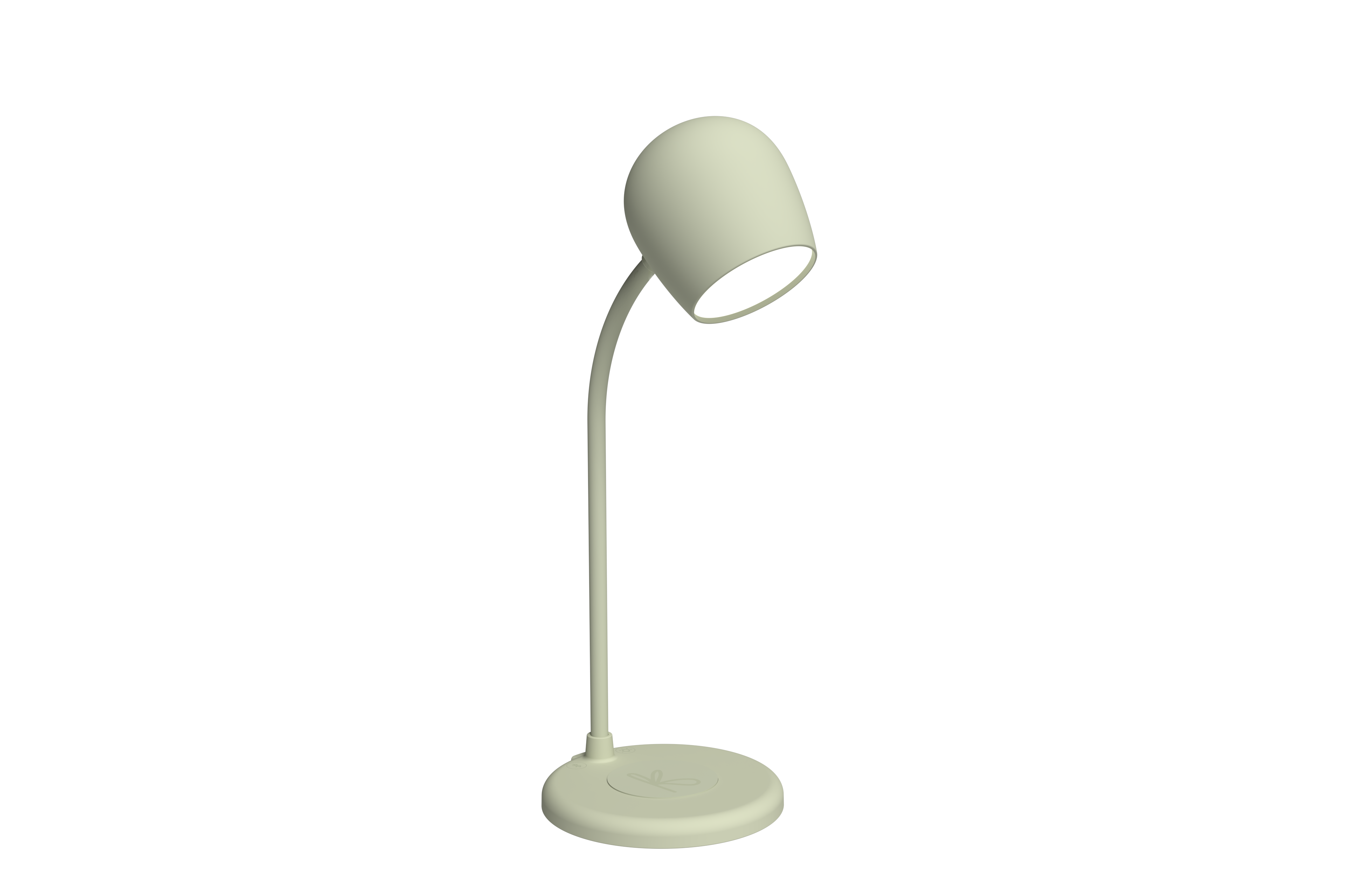 Kreafunk - Ellie - Lamp with wireless charger - Dusty Olive (KFEW08) - Elektronikk