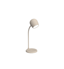 Kreafunk - Ellie - Lamp with wireless charger - Ivory Sand (KFEW09)