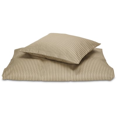 Nuuroo - Bera Senior Bed Linen - Cream Stripe (NU105) - Baby og barn