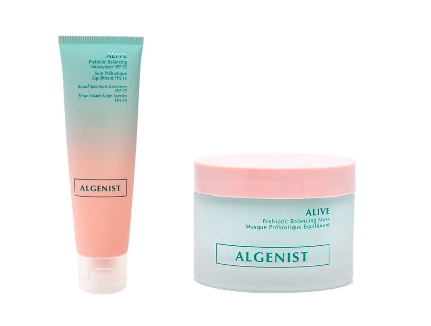 Algenist - Alive Prebiotic Balancing Moisturizer SPF 15 50 ml + Algenist - Alive Prebiotic Balancing Mask 50 ml - Sonnencreme