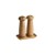 Aida - Teak wood ceramic grinder set w tray  (14754) thumbnail-3