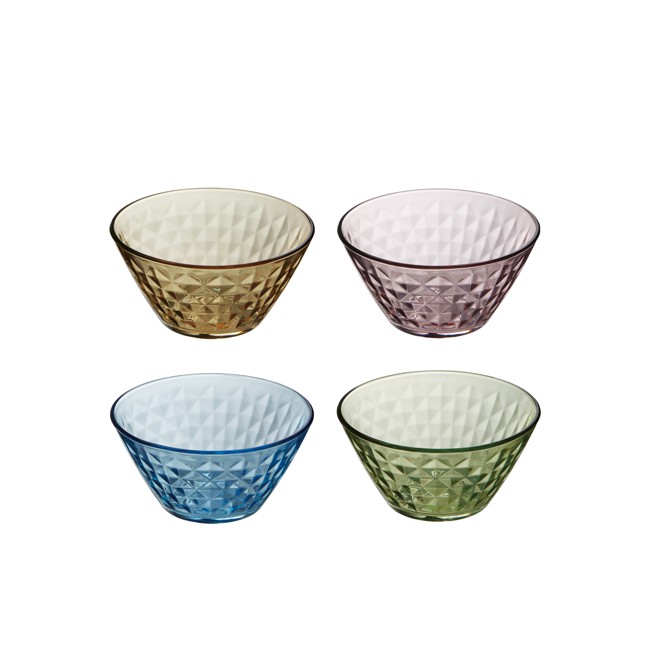 Aida - Mosaic mixed colour bowls (83441)