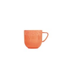 Aida - Life in Colour - Confetti - Apricot mug w/relief porcelain (13321)
