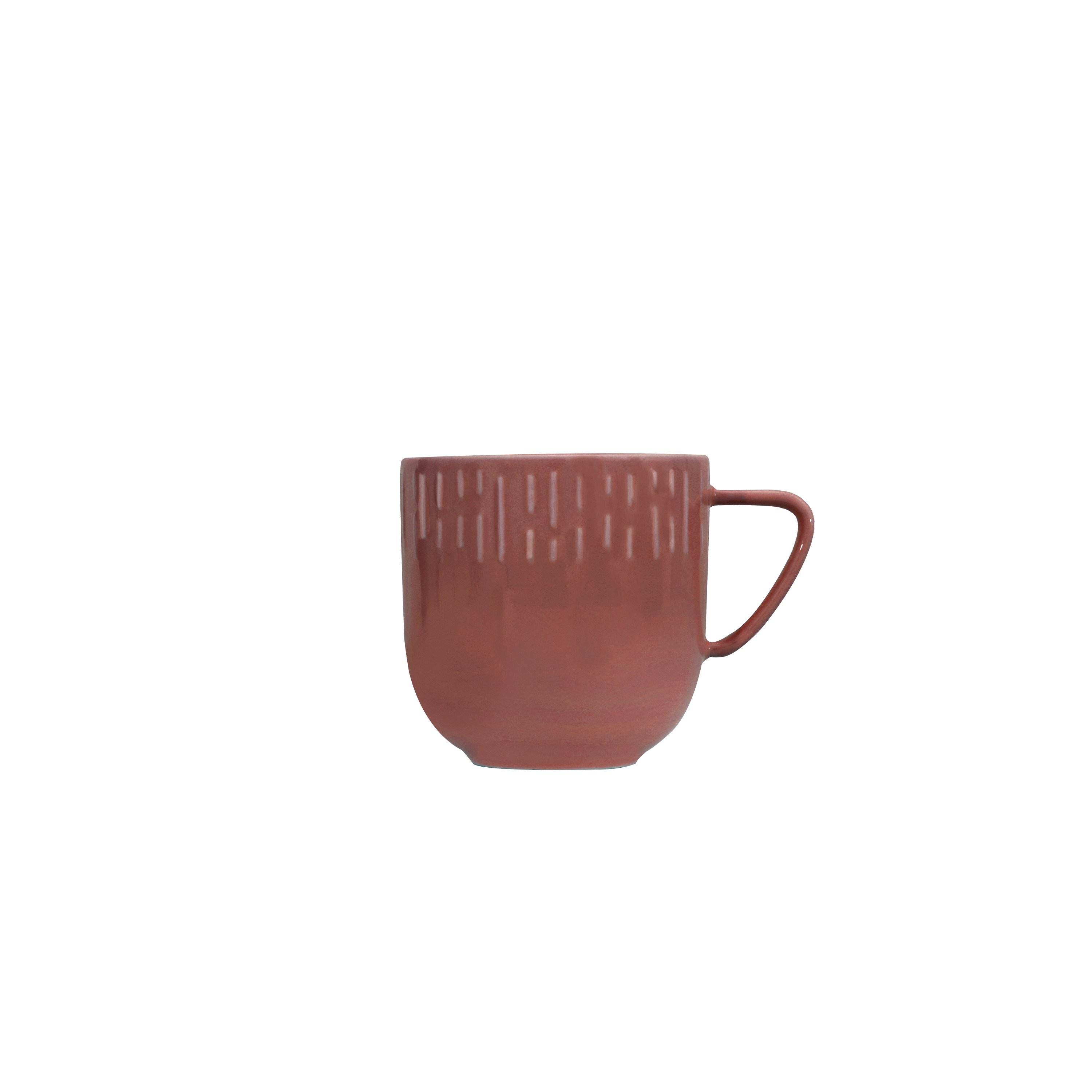 Aida - Life in Colour - Confetti - Bordeaux mug w/relief porcelain (13361) - Hjemme og kjøkken