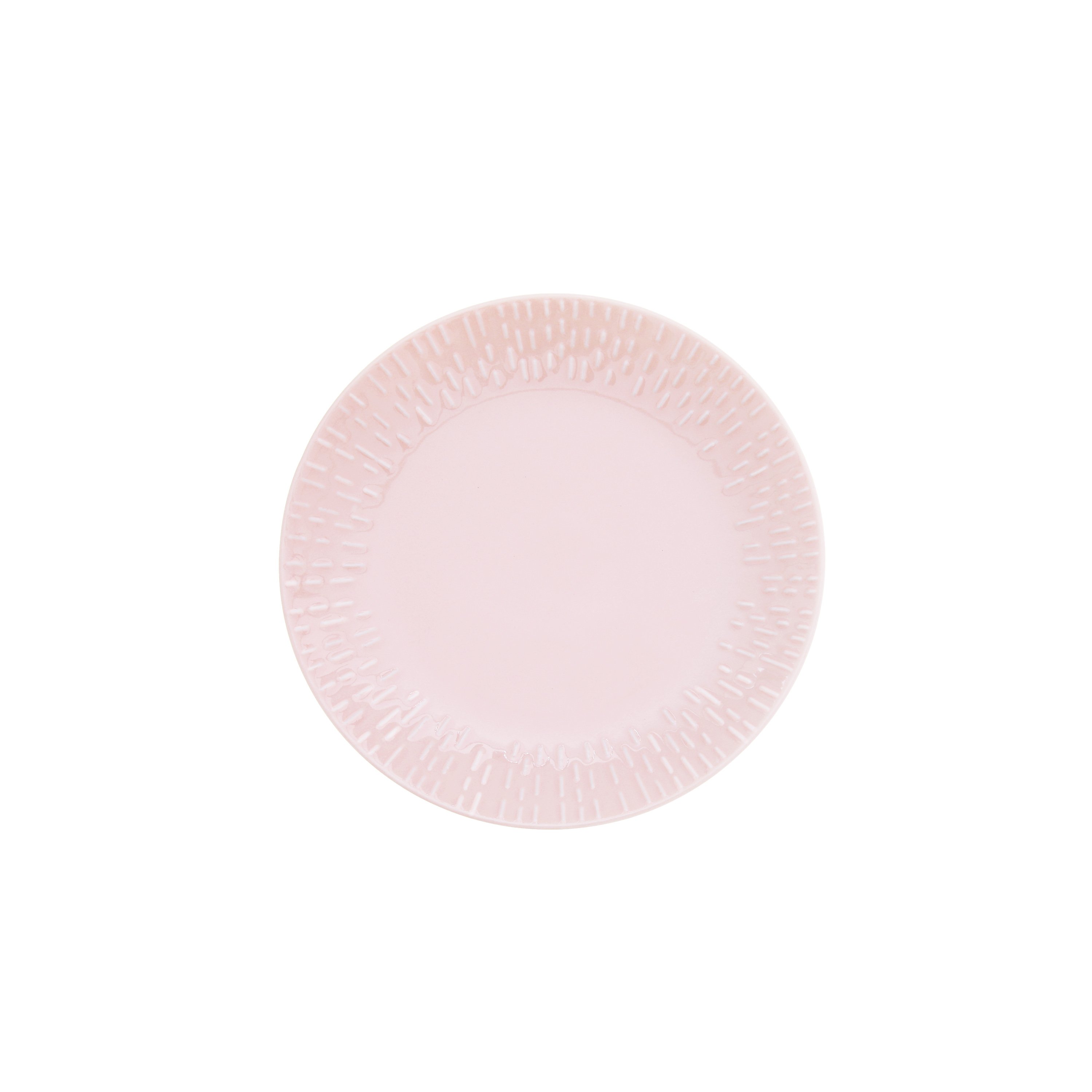Aida - Life in Colour - Confetti - Candy floss dessert plate w/relief porcelain (13342) - Hjemme og kjøkken