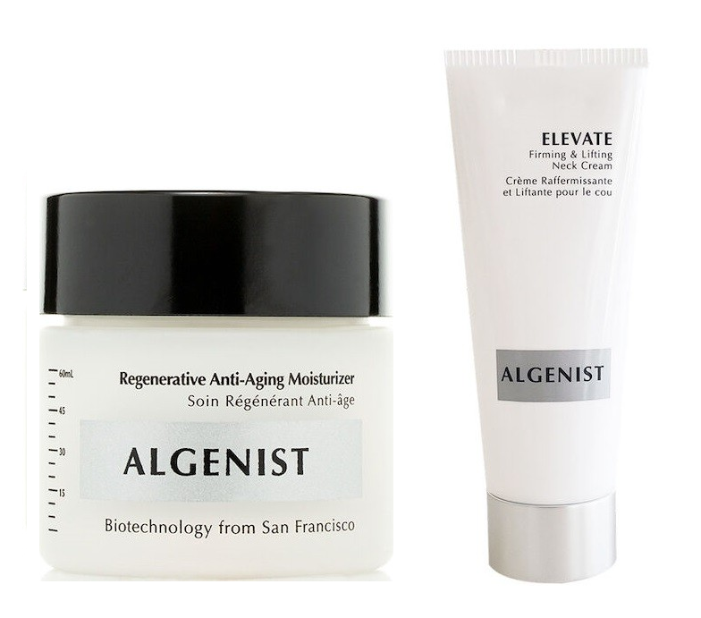 Algenist - Regenerative Anti-Aging Moisturizer 60 ml + Algenist - Elevate Firming&Lifting Neck Cream 60 ml - Skjønnhet