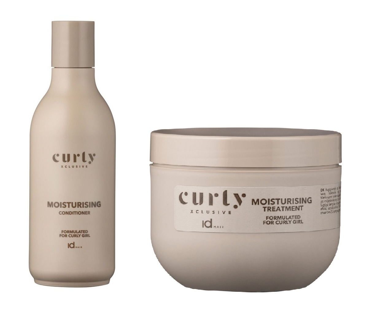 IdHAIR - Curly Xclusive Moisture Conditioner 250 ml + IdHAIR - Curly Xclusive Moisture Treatment 200 ml