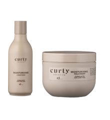 IdHAIR - Curly Xclusive Moisture Conditioner 250 ml + IdHAIR - Curly Xclusive Moisture Treatment 200 ml