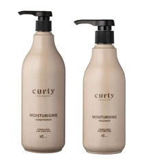 IdHAIR - Curly Xclusive Moisture Conditioner 1000 ml + IdHAIR - Curly Xclusive Moisture Treatment 500 ml