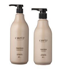 IdHAIR - Curly Xclusive Moisture Conditioner 1000 ml + IdHAIR - Curly Xclusive Protein Treatment 500 ml